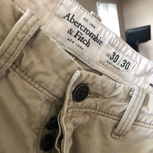 Abercrombie Men’s Buttonfly Khakis